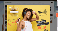 Desktop Screenshot of ethiobeauty.com